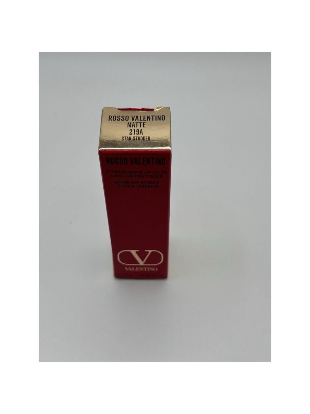 Valentino Rosso Matte Lip Color 219A Star Studded - Picture 4 of 5